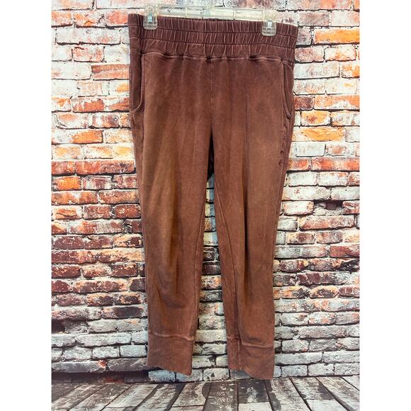 Avocado brand acai pink jogger High Rise Vintage Inner Space pants medium - Picture 1 of 7